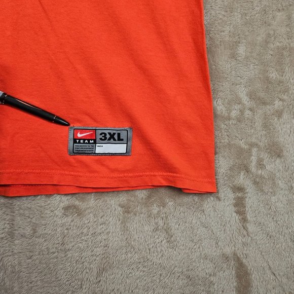 Nike Syracuse Orange Football Men's Size XXXL 3XL T-Shirt Loose Fit Short Sleeve - Picture 4 of 10